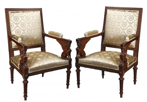 Fine Pair of Armchairs, France, Circa 1870