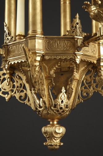 Oriental Lantern Attributed To H. Vian, France circa 1880 - 
