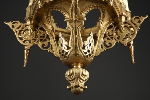 19th century - Oriental Lantern Attributed To H. Vian, France circa 1880