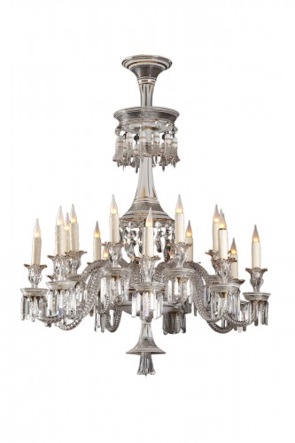 Crystal Chandelier, Attributed To Baccarat, France circa 1890