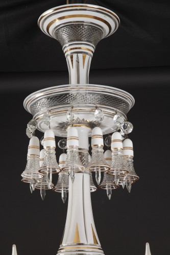 Crystal Chandelier, Attributed To Baccarat, France circa 1890 - Lighting Style Napoléon III