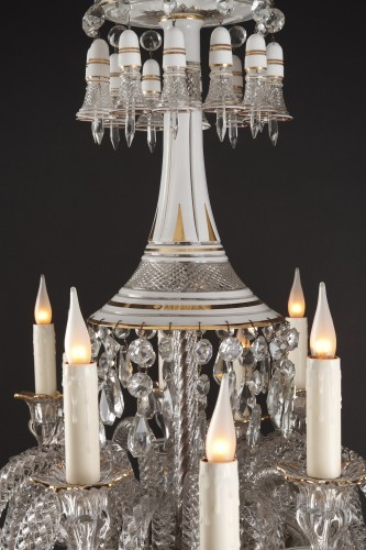 Lighting  - Crystal Chandelier, Attributed To Baccarat, France circa 1890
