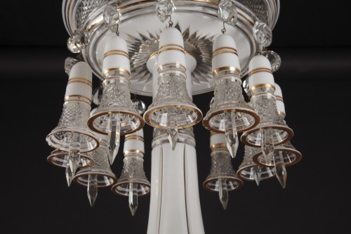 Crystal Chandelier, Attributed To Baccarat, France circa 1890 - Napoléon III
