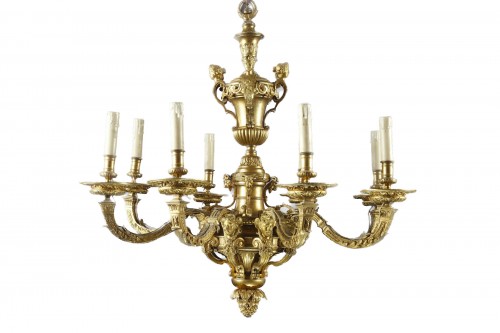 "Mazarin" Chandelier, France circa 1880