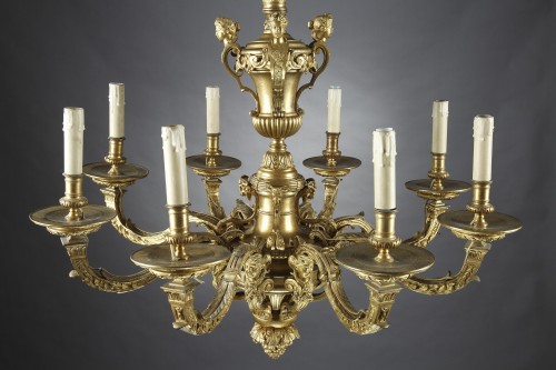 &quot;Mazarin&quot; Chandelier, France circa 1880 - Lighting Style Napoléon III