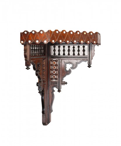 Étagère Orientalisante, France circa 1890