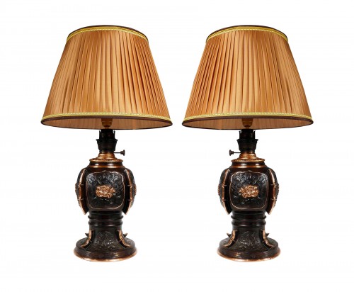 Pair of Lamps, China Circa 1890