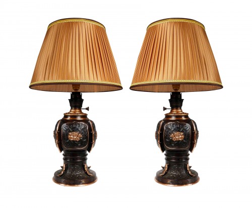 Pair of Lamps, China Circa 1890