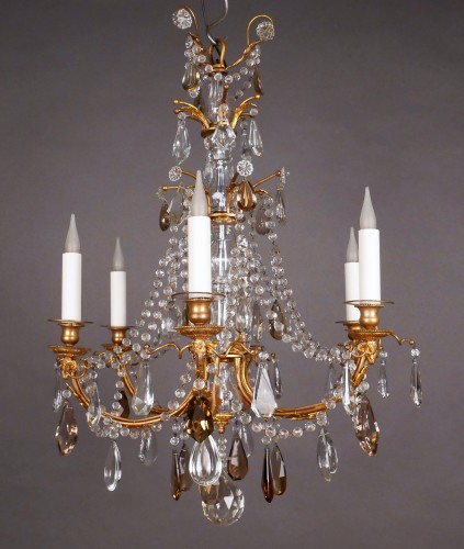 Chandelier &quot;aux Têtes De Béliers&quot; Attributed To H. Vian, France, Circa 189 - Lighting Style Napoléon III