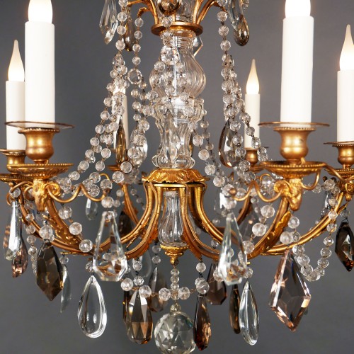 Lighting  - Chandelier &quot;aux Têtes De Béliers&quot; Attributed To H. Vian, France, Circa 189