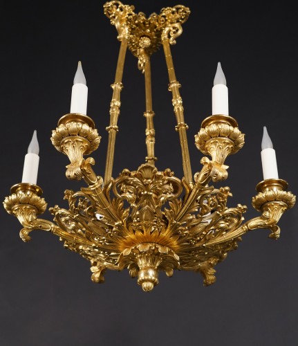 Elegant Louis-Philippe Period Chandelier, France, Circa 1830 - 