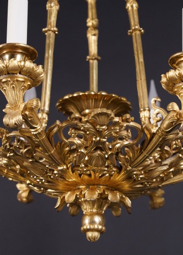 19th century - Elegant Louis-Philippe Period Chandelier, France, Circa 1830