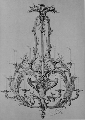 Napoléon III - &quot;Rocaille&quot; Chandelier by E. Colin &amp; Cie, France Circa 1890 