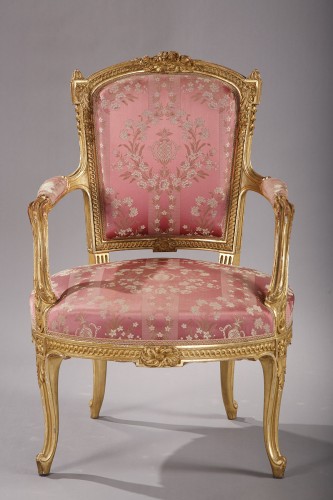 Fine Transition Style Salon Set, France circa 1880 - 