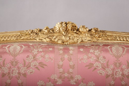 19th century - Fine Transition Style Salon Set, France circa 1880