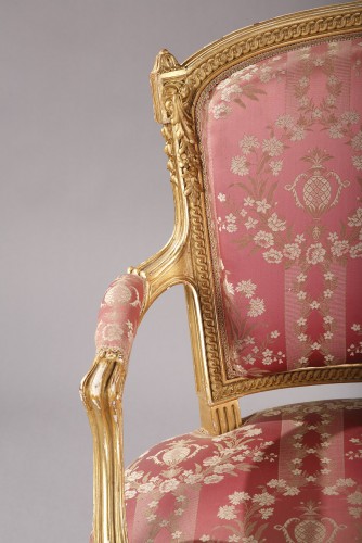Fine Transition Style Salon Set, France circa 1880 - Napoléon III