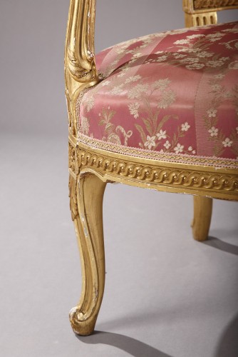 Napoléon III - Fine Transition Style Salon Set, France circa 1880