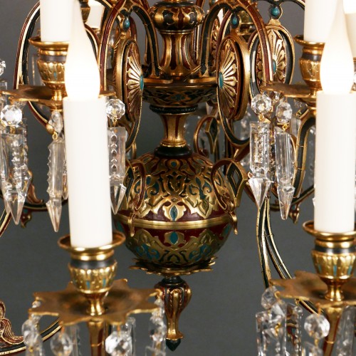 Orientalist Chandelier, France Circa 1870 - 