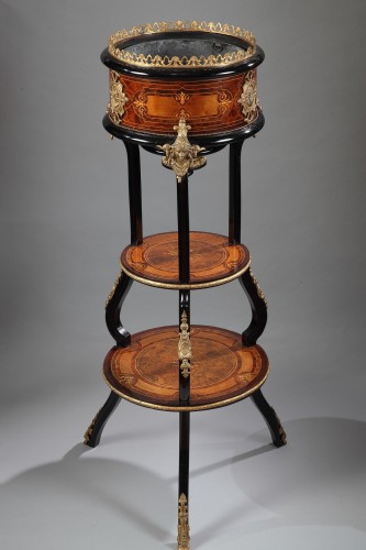 Jardinière Néo-grec attribuée à C-G Diehl, France circa 1870 - Mobilier Style Napoléon III