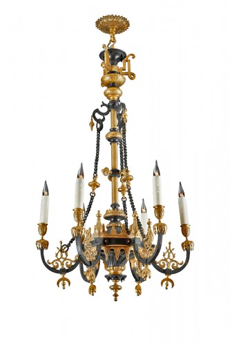 Ottoman Style Chandelier, Attributed To F.barbedienne, France Circa 1870