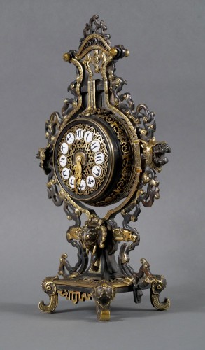 Horlogerie Pendule - Pendule Japonisante attrubué à l'Escalier de Cristal, France circa 1885