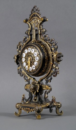 Horology  - Japanese Style Clock Attr. To l&#039;Escalier De Cristal, France Circa 1885