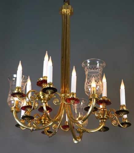 Paire de Lustre, France circa 1950 - Tobogan Antiques