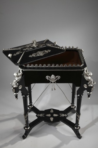 Planter attributed to CG Diehl, J. Brandely &amp; E. Fremiet, FR, c 1870 - Decorative Objects Style Napoléon III