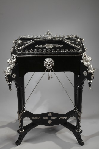 Planter attributed to CG Diehl, J. Brandely &amp; E. Fremiet, FR, c 1870 - 