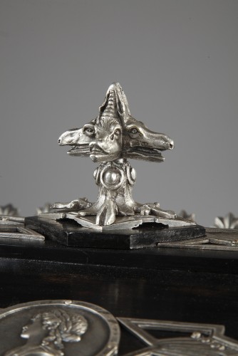 Planter attributed to CG Diehl, J. Brandely &amp; E. Fremiet, FR, c 1870 - Napoléon III