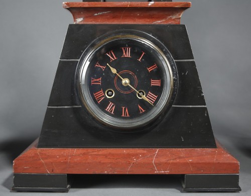 Neo-Egyptian Clock attr. to G. Servant, France circa 1870 - 