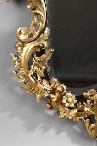 XIXe siècle - Important miroir, Italie circa 1880