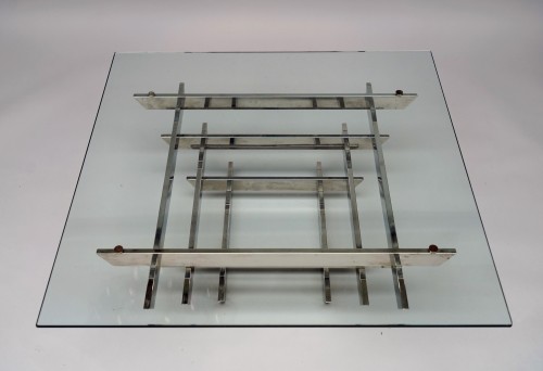 20th century - &quot;Scultura&quot; Coffee Table attr. to D. Hicks, England circa 1970
