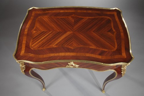 Antiquités - Table liseuse attribué à H. Dasson, France circa 1885