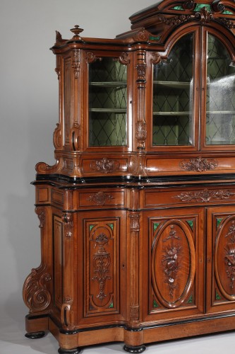 Display Sideboard att. to Fourdinois &amp; by V.Paillard, France, c.1865 - 