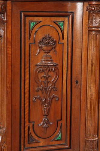 Napoléon III - Display Sideboard att. to Fourdinois &amp; by V.Paillard, France, c.1865