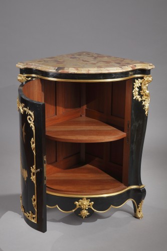 Paire d’encoignures en laque par A.E. Beurdeley, France circa 1890 - 