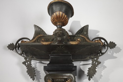 XIXe siècle - Ensemble de trois jardinières caryatides attr. à G. Servant, France circa 1875