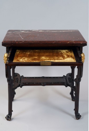 Table à Ecrire Japonisante par G. Viardot, France circa 1880 - Tobogan Antiques