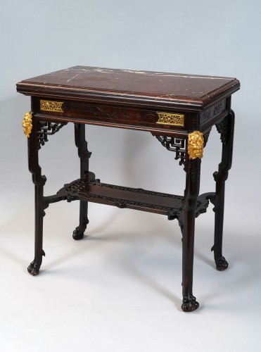 XIXe siècle - Table à Ecrire Japonisante par G. Viardot, France circa 1880