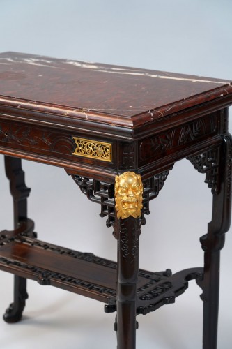 Table à Ecrire Japonisante par G. Viardot, France circa 1880 - 