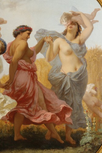 XIXe siècle - La ronde des nymphes - Henry Picou (1824-1895)