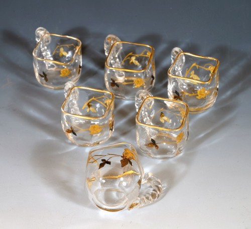 Service à liqueurs attribué à Baccarat, France circa 1900 - Art nouveau