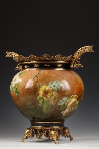 Decorative Objects  - Important Planter attributed to F. Barbedienne, France circa 1880