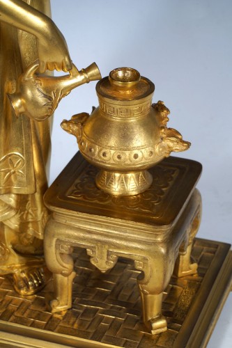 Couple Japonais par E. Laurent et Raingo Frères, France,circa 1880 - 