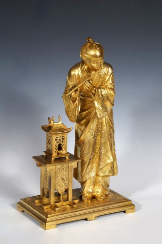  - Couple Japonais par E. Laurent et Raingo Frères, France,circa 1880
