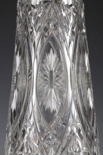 20th century - Pair of crystal Vases attributed to to Baccarat, France Circa 1920