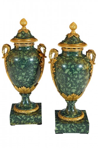 H. Dasson, Paire de cassolettes, France Circa 1880