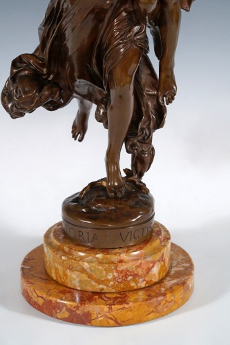 Antiquités - A. Mercié and F. Barbedienne, &quot;Gloria Victis&quot;, France circa 1880