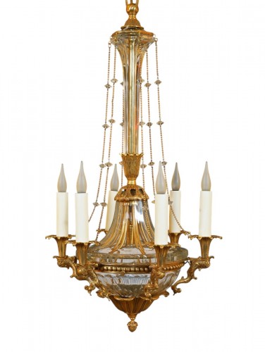 Maison Baguès - Dolphin Chandelier, France circa 1900